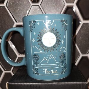 The Sun Tarot Mug - Blue